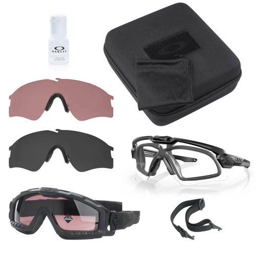 Oakley - SI Ballistic M Frame Alpha Matte Black Комплект окулярів та захисних окулярів оператора - набір - OO9296-02
