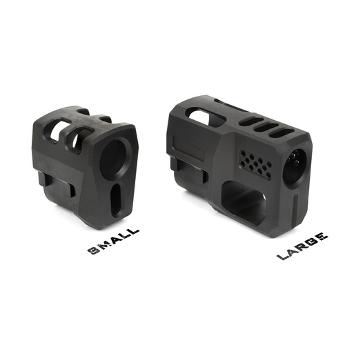 Strike Industries - Компенсатор для SMC Alpha MKII 3.9" розмір L - Чорний - SI-SMC-COMP-L