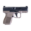Canik - Пістолет METE MC9 Micro Compact - Optics Ready - 9x19 мм Парабелум - FDE/Чорний