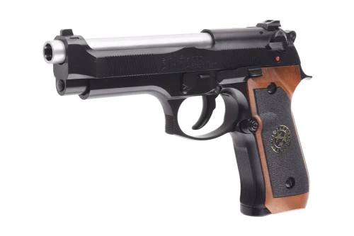 WE - Репліка пістолета ASG Samurai Edge Standard V.2 M9 Full Auto - чорний - WET-02-017094