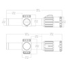 Vector Optics - Приціл LPVO Constantine HD 1-10x24 - FFP - VCO-2 MIL - Чорний - SCFF-42