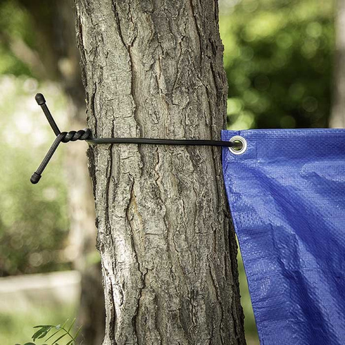 Nite Ize - Gear Tie 32" Еластична краватка. - Чорний - 2Pack - GT32-2PK-01