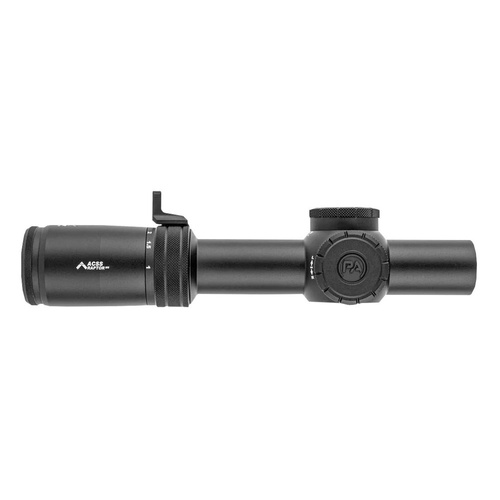 Primary Arms - Приціл оптичний компактний PLx-1-8x24 мм FFP iR - чорний - PA-PLXC-1-8X24F-RAPTOR-5.56Y