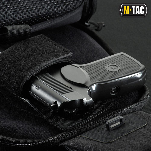 M-Tac - Сумка на застібці Elite Hex - чорна - 10143002