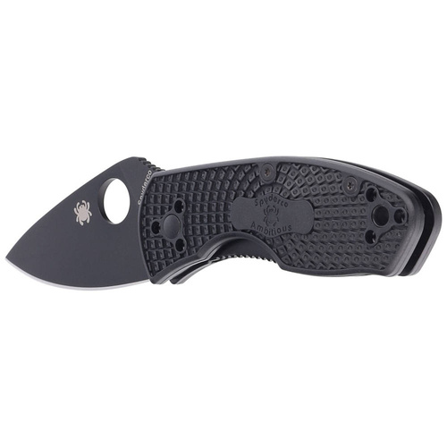 Spyderco - Складаний ніж Ambitious Lightweight - 8Cr13MoV - чорний - C148PBBK