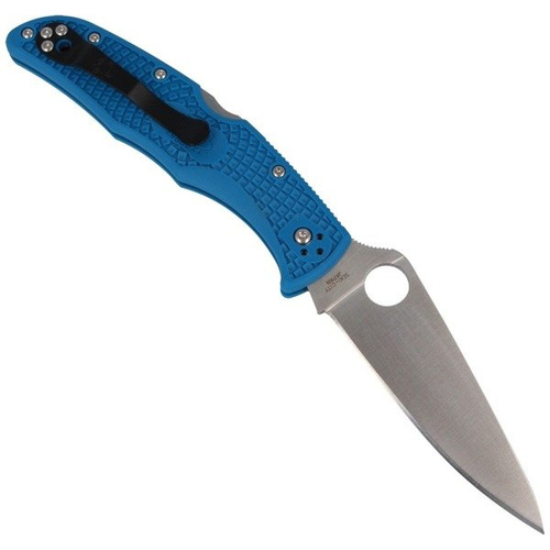 Складаний ніж Spyderco - Endura® 4 FRN Flat Ground Blue - C10FPBL
