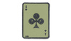 101 Інкорпорейтед. - 3D патч - Ace Of Clubs - Green OD
