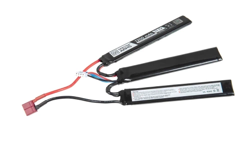 Specna Arms - Акумулятор AEG 3 модуля - LiPo 11.1V - 1300 mAh - SPE-06-024611
