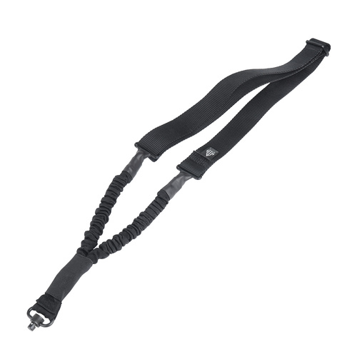 UTG - Строп для пістолета QD Bungee Sling - 1-точковий - чорний - PVC-GB507B