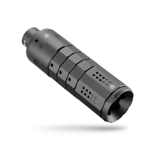 Strike Industries - Компенсатор для пістолета калібру 9 мм - Чорний - SI-PISTOL-LC-BK