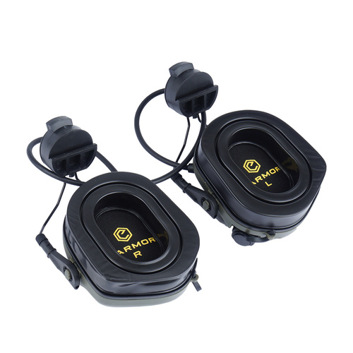 Earmor - Гарнітура для шоломів M32H PLUS - Установка АRC - Зелений - M32H-FG/ARC (PLUS)