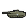 M-Tac - Патч-бак з хрестом - ПВХ 3D - Зелений - 51338310