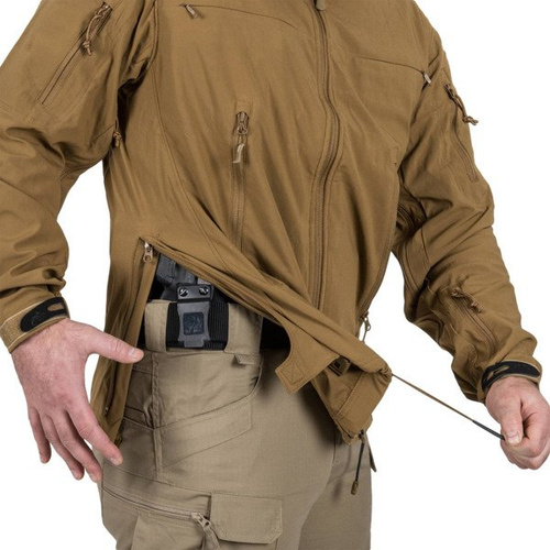 Helikon - Куртка Cougar® QSA™ + HID™ - Soft Shell Windblocker - Чорний- KU-CGR-SM-01