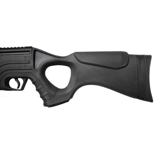 Hatsan - Пневматична пістолет PCP Flash 101 QE Set - 6,35 мм - чорний - FLASH 101 QE SET - FLASH 101 QE SET