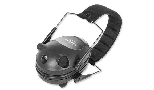 Mil-Tec Plus - Активні навушники EED - Чорний - 16243002