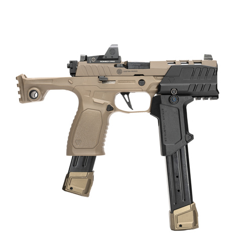 Strike Industries - Противибуховий щиток для пістолетів SMC Alfa/Bravo - Чорний - SI-SMC-BS-S