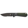 Benchmade - Складаний ніж 430SBK Redoubt - D2 - сірий/зелений - 430SBK
