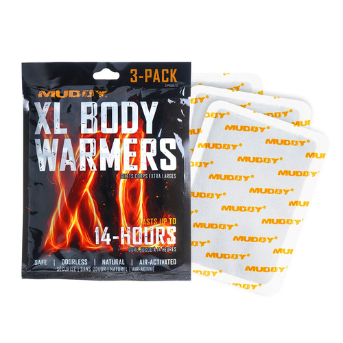 Muddy - XL Body Warmer - 3 пакети - MUD-XLDWNA-3PK - MUD-XLDWNA-3PK 