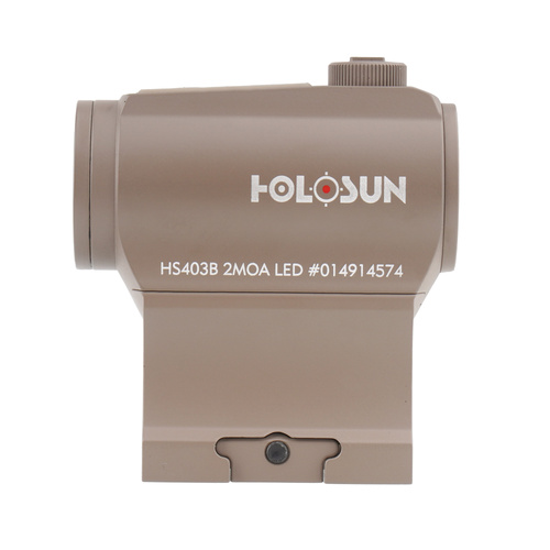 Holosun - Коліматор Red Dot HS403B - 2 MOA - FDE - HS403B-FDE