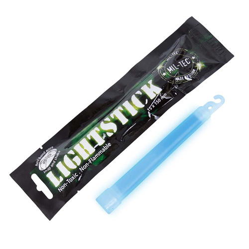 Mil-Tec - Хімічний ліхтар Lightstick - Стандартний - 1,5 x 15 см - Синій - 14940003