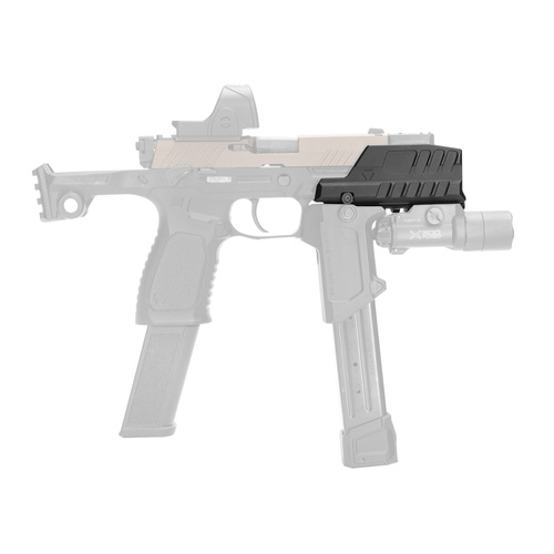 Strike Industries - Підривний щиток Hyper для пістолетів SMC Alfa/Bravo - Чорний - SI-SMC-BS-S
