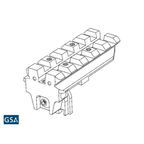 Strike Industries - Планка для кріплення прицілу - G17/18 - чорна - SI-GSR