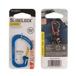 Nite Ize - Карабін Karabinek SlideLock® Carabinet Aluminum #3 - Niebieski - CSLA3-03-R6