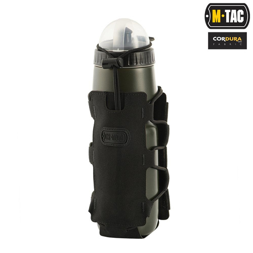 M-Tac - Підсумок фляга / пляшка Elite - чорний - 10113002