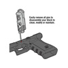 Real Avid - Інструмент 4-в-1 для пістолетів Glock - чорний - AVGLOCK41
