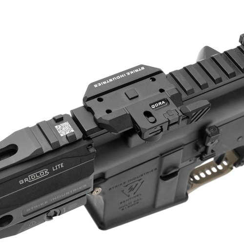 Strike Industries - QD кріплення для коліматорів T1/T2 - пікатіні - Чорний - SI-T1-QDRA-BK
