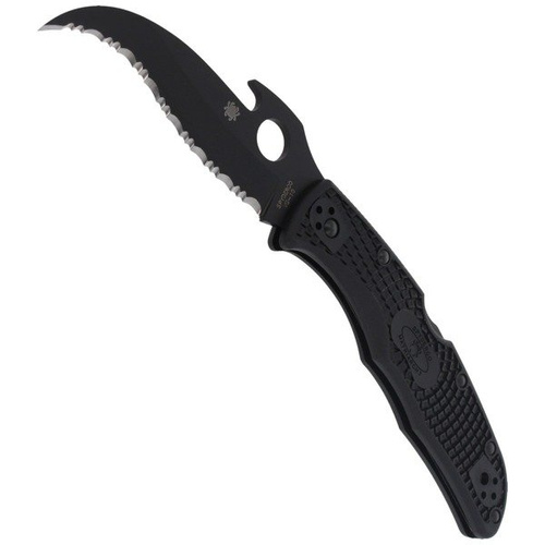 Складаний ніж Spyderco - Matriarch™ 2 FRN Emerson Opener з чорним лезом - C12SBBK2W