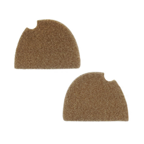 Earmor - Самоклеюча панель на липучці для слухових апаратів Peltor Comtac - Coyote - S14