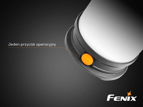 Fenix - Світлодіодний кемпінговий ліхтар - 650 люмен - 18650 - Чорний - CL30R