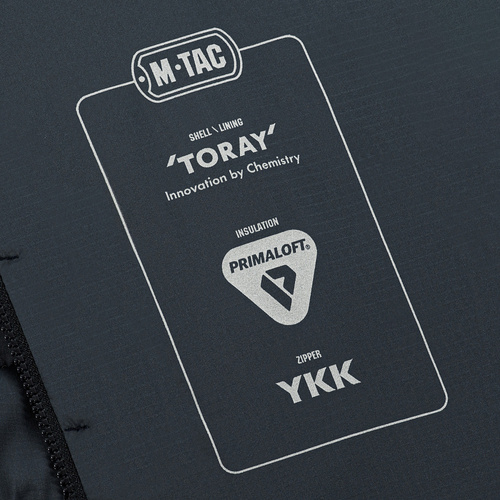 M-Tac - Куртка-пуховик Jarl - Нейлон - Primaloft - Dark Navy Blue - 20544006