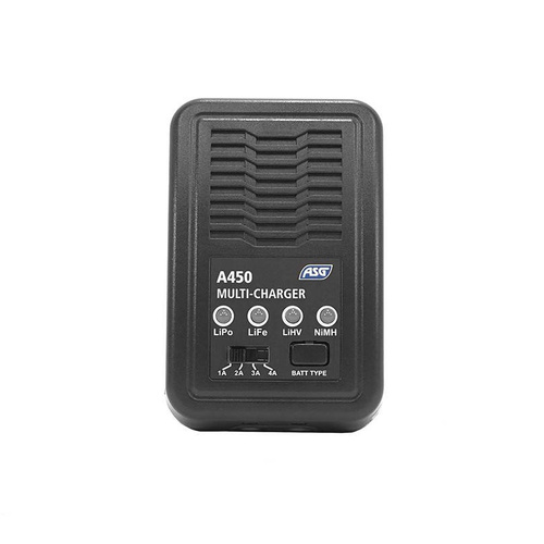 ASG - Зарядний пристрій для акумуляторів A450 - LiPo, NiMH, LiFe, LiHV - 19430