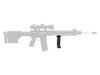 Leapers - UTG® D Grip® дворучна / передня рукоятка - Picatinny - чорний - MNT-DG02Q - MNT-DG02Q