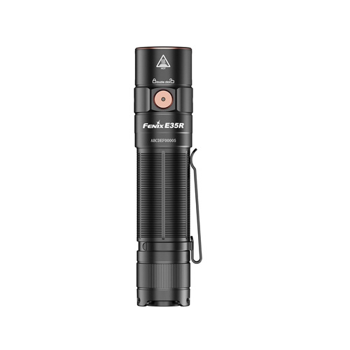 Fenix - Світлодіодний ліхтар LED E35 v3 з USB-C - 3100 лм - 5000 мАг - чорний - E35RLSBK