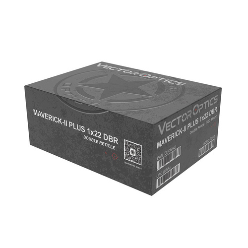 Vector Optics - Закритий коліматор Maverick-II Plus 1x22 DBR - RDS - Picatinny - QD - SCRD-PD12