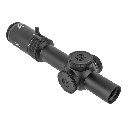 Primary Arms - Приціл оптичний компактний PLx-1-8x24 мм FFP iR - чорний - PA-PLXC-1-8X24F-RAPTOR-5.56Y