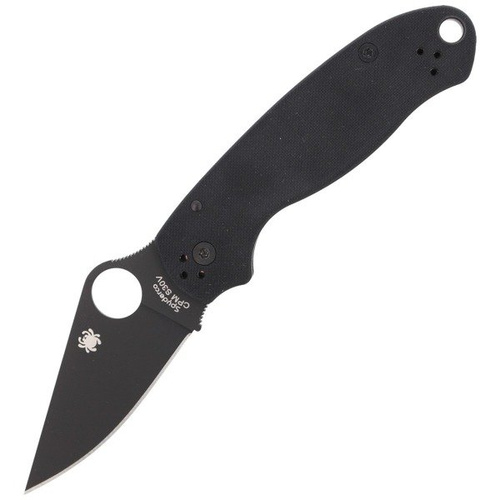 Складаний ніж Spyderco - Para™ 3 G-10 Black / Black Blade - C223GPBK