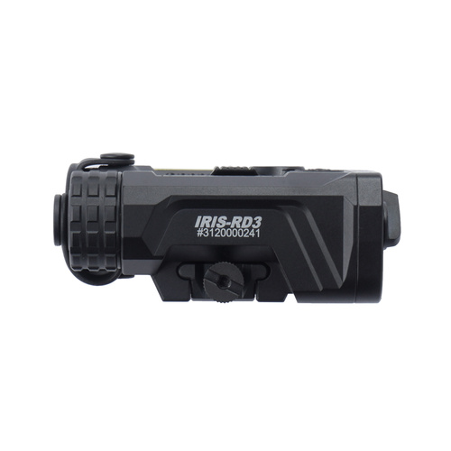 Holosun - Лазерний індикатор цілі Iris-3 - Алюміній - Червоний - ІЧ - Чорний - IRIS-RD3