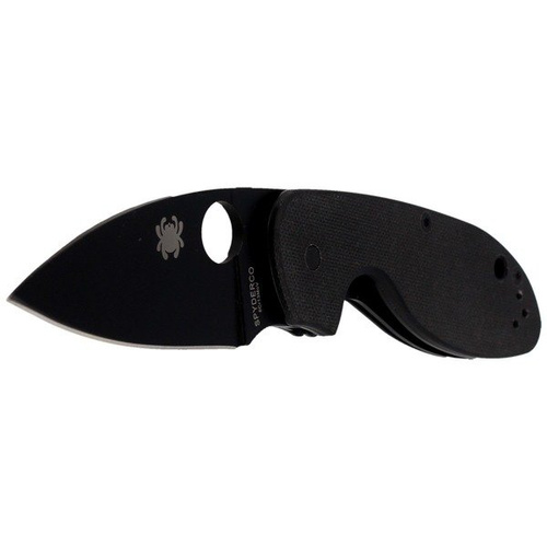 Складаний ніж Spyderco - Efficient™ G-10 Black / Black Blade PlainEdge™ - C216GPBBK