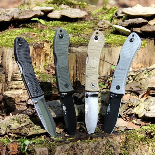 Ka-Bar 4062BL - складний мисливський ніж Dozier - синій