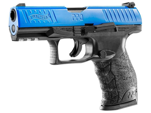Umarex - Пістолет RAM під гумові кулі Walther PPQ M2 T4E калібру .43 - Blue LE - 2.4761
