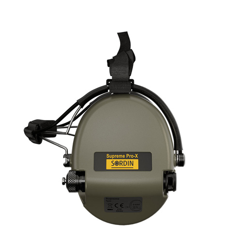 Sordin - Активні засоби захисту слуху Supreme Pro-X - на шию - Зелений - 76302-X-G-S
