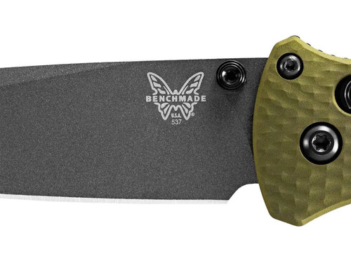 Benchmade - 537GY-1 Складаний тактичний ніж Bailout - CPM-M4 - зелений - 537GY-1