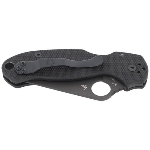 Складаний ніж Spyderco - Para™ 3 G-10 Black / Black Blade - C223GPBK