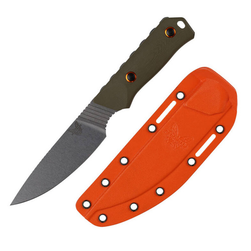 Benchmade - Мисливський ніж Raghorn 15600-01 - Сталь - Оливковий - 136-741