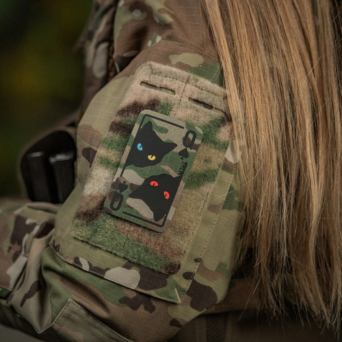 M-Tac - Нашивка "Пікова дама" - Cordura 500D - MultiCam/Black - 51362008