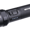 NEXTorch - Світлодіодний тактичний ліхтар P84 з акумулятором 4800 mAh - 3000 лм - чорний - P84